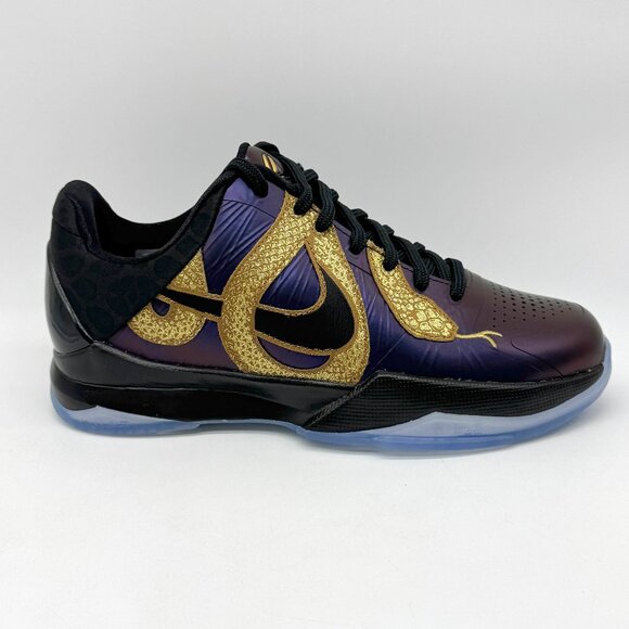 Nike Youth Kobe 5 Year of the Mamba Eggplant Sz 5 Y / 6.5 W New HM3753-500 - Picture 1 of 12